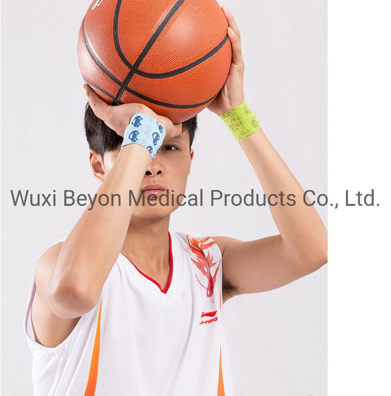 Cohesive Dressing Non Woven Cohesive Bandage Healthcare Wrap Athletic Medical