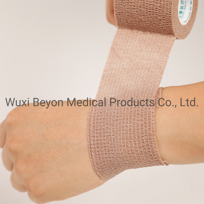 Cohesive Dressing Non Woven Cohesive Bandage Healthcare Wrap Athletic Medical