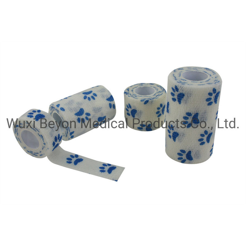 Cohesive Strapping Tape Non Woven Cohesive Bandage Vet Wrap Sports Ankle